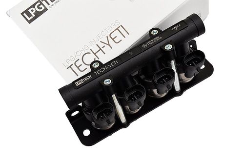 LISTWA WTRYSKOWA TECH YETI - LPG TECH 4 CYL !!!! na Arena.pl