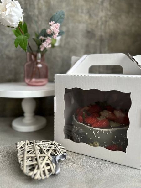 OPAKOWANIE KARTON PUDEŁKO NA TORT 28*28*30cm 5szt zdjęcie 7