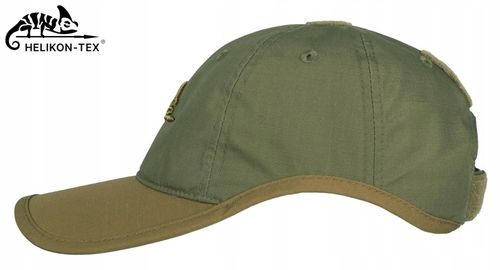 Czapka z Daszkiem HELIKON LOGO Bejsbolówka Regulowana na rzep OLIVE / GREEN na Arena.pl
