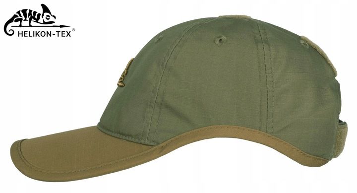 Czapka z Daszkiem HELIKON LOGO Bejsbolówka Regulowana na rzep OLIVE / GREEN zdjęcie 8
