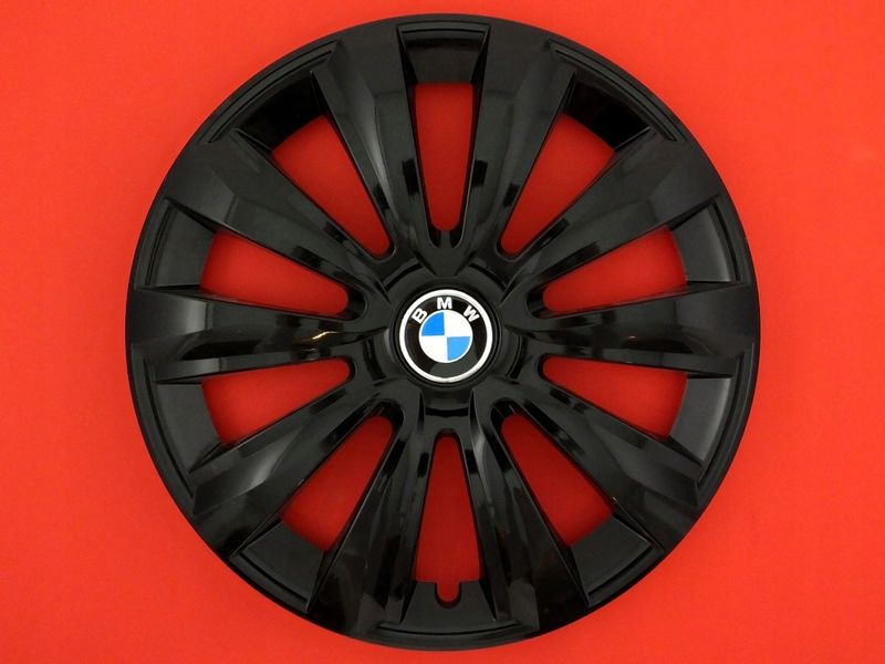KOŁPAKI 16 BMW E90 F30 E39 E60 E87 F20 CZARNE DLC zdjęcie 2