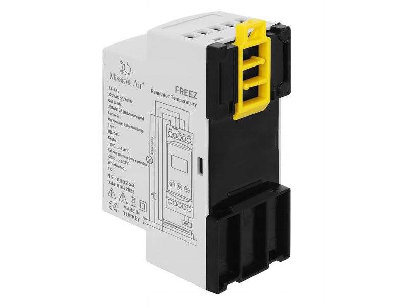 Regulator temperatury na szynę DIN Termostat NTC zdjęcie 3
