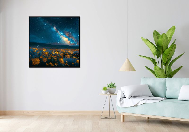 Plakat 90x90cm Nocne Niebiosa zdjęcie 4