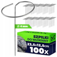 Kotwa szpila Kadax do mocowania 0,4x23,5 cm szara
