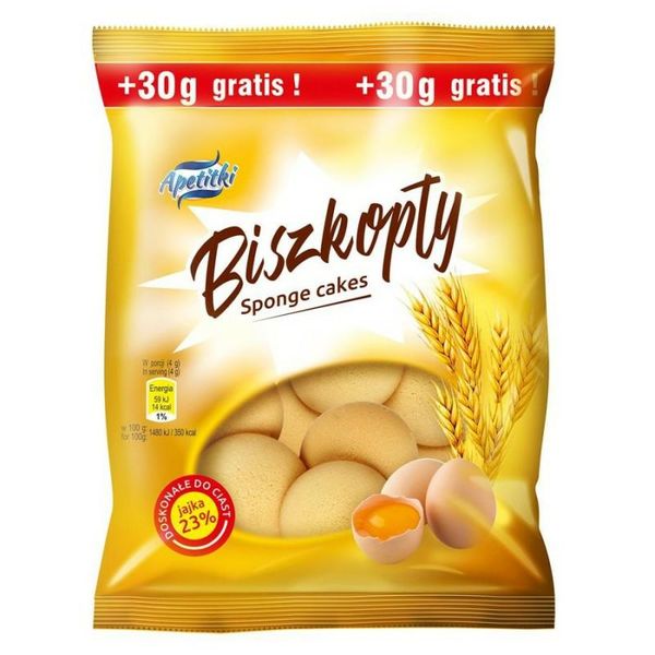 APETITKI BISZKOPTY PACZKOWANE 150G zdjęcie 1