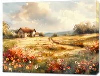 Obraz 90x70cm Sielski Domek