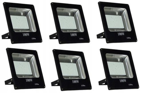 6x HALOGEN NAŚWIETLACZ 100W na Arena.pl