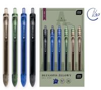 DŁUGOPIS AUTOMATYCZNY NIEBIESKI ŻELOWY GRIP GEL ACADEMY INTERDRUK