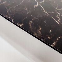 Panele ścienne samoprzylepne PANEL CZARNY DEKORACYJNY wodoodporne 8 szt