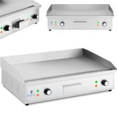 grill elektryczny płyta grillowa gładka 727 x 420 mm 4400 w