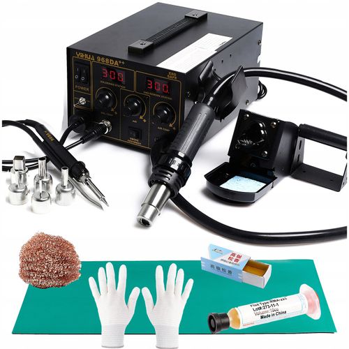 Stacja YIHUA 968DA++ +KIT22 na Arena.pl