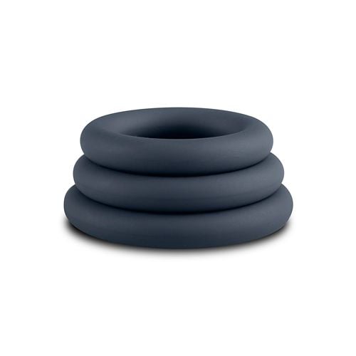 3 piece cock ring set   grey na Arena.pl