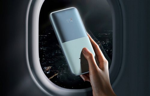 BASEUS POWER BANK PODRÓŻNY 10000 MAH 2X USB USB-C 20W QC 3.0 Z KABLEM USB na Arena.pl