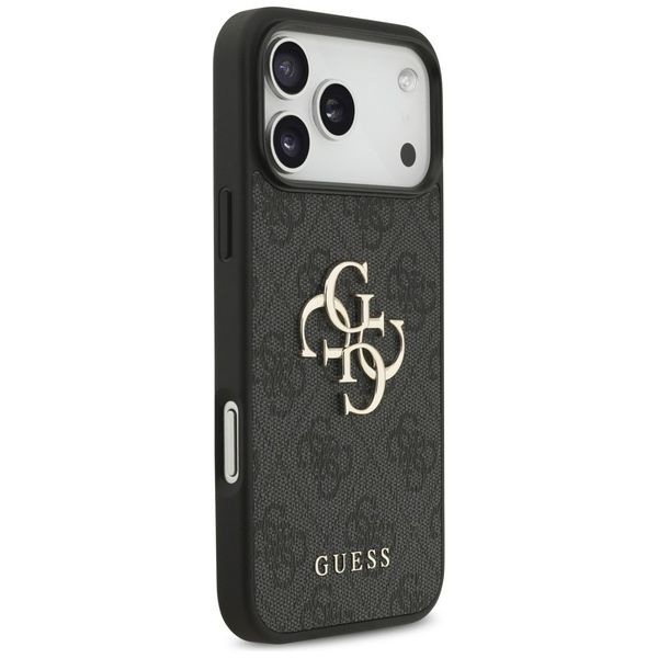 Etui Guess 4G Big Logo do iPhone 17 Pro Max czarny zdjęcie 4