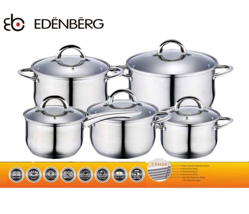 GARNKI EDENBERG JUMBO 10 ELE. [EB-4005] na Arena.pl