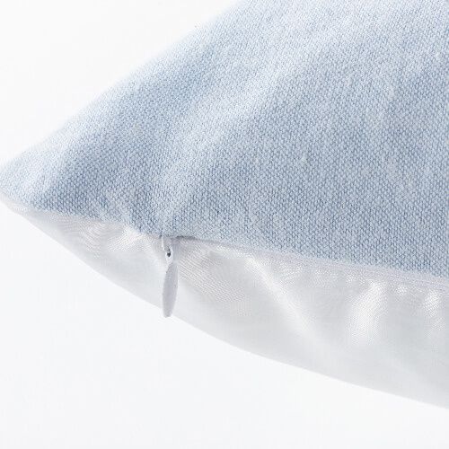 Dwukolorowa poszewka na poduszkę 40 x 40 cm do sublimacji - błękitna na Arena.pl