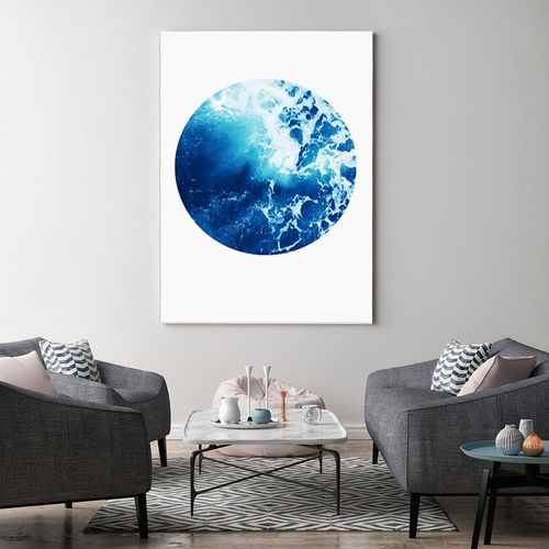 Deco Panel, Niebieskie fale 40x60 na Arena.pl