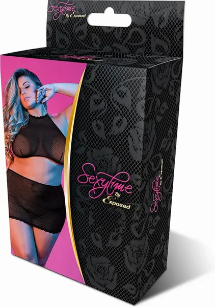 Magic SIlk - Komplet Polka - plus size zdjęcie 10