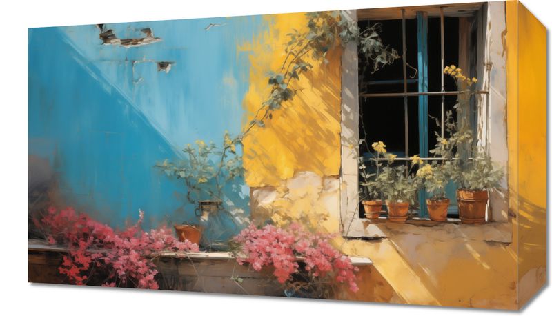 Obraz 50x30cm Słoneczna Ulica zdjęcie 1