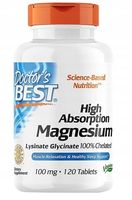 DOCTOR'S BEST CHELAT MAGNEZU 120ta High Absorption