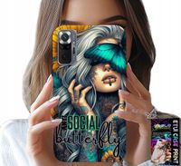 ETUI DO XIAOMI NOTE 10 PRO - ANTI SOCIAL, BUTTERFLY, MOTYLEK, KOBIECE