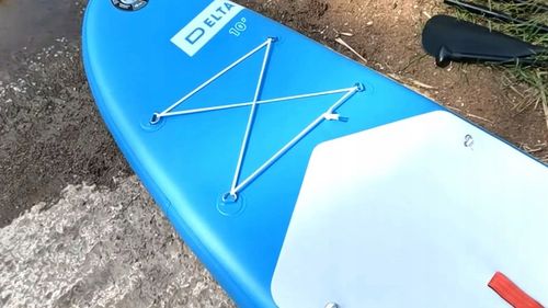 Deska SUP DELTA 10 KAJAK - pompowana + WIOSŁO + POMPKA + POKROWIEC + SMYCZ na Arena.pl