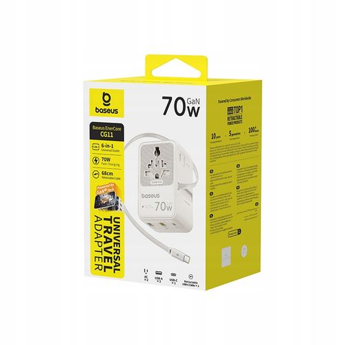 Adapter podróżny BASEUS EnerCore CG11 (Globalny) na Arena.pl