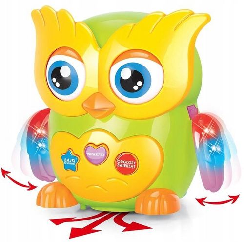 NA PREZENT Mądra Sowa Interaktywna Opowiada bajki chodzi na Arena.pl