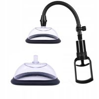 POMPKA DO POCHWY ŁECHTACZKI, 2 WYMIENNE KLOSZE - CYLINDRY DO WAGINY