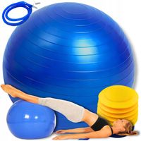 PIŁKA DO ĆWICZEŃ REHABILITACYJNA GIMNASTYCZNA TRENING FITNESS + POMPKA 65CM