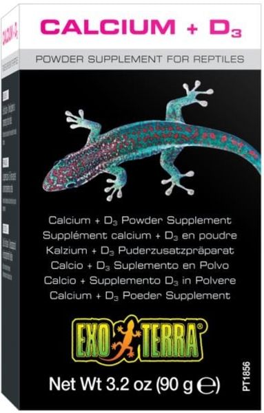 Exo Terra Calcium + D3 - wapno sproszkowane zdjęcie 1