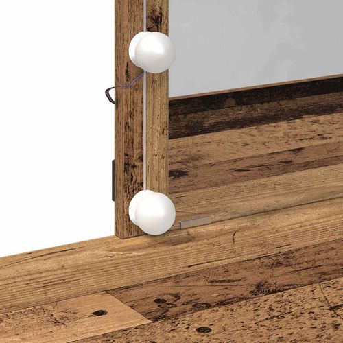 Toaletka Stare drewno 100 x 40 x 130 cm Materiał drewnopochodny na Arena.pl