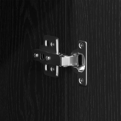 Zestaw mebli łazienkowych 3 pcs Czarny 30 x 30 x 180 cm na Arena.pl