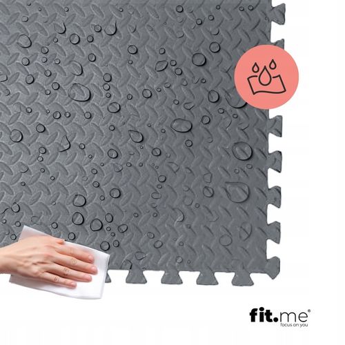 MATA PUZZLE POD SPRZĘT DO ĆWICZEŃ 12 SZT 4,32m2 OCHRONNA PODŁOGA NA SIŁOWNI na Arena.pl