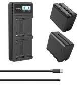 Smallrig 3823 - zestaw akumulatorów z ładowarką NP-F970