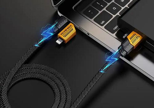 Kabel do szybkiego ładowania 4 W 1 65W kabel USB typu C do USB C/kabel oświetleniowy do telefonu iPhone 15 Pro Max Huawei Xiaomi PD 2 m na Arena.pl