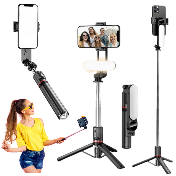 KIJEK DO SELFIE STICK LAMPA STATYW TELEFON PILOT zdjęcie 1
