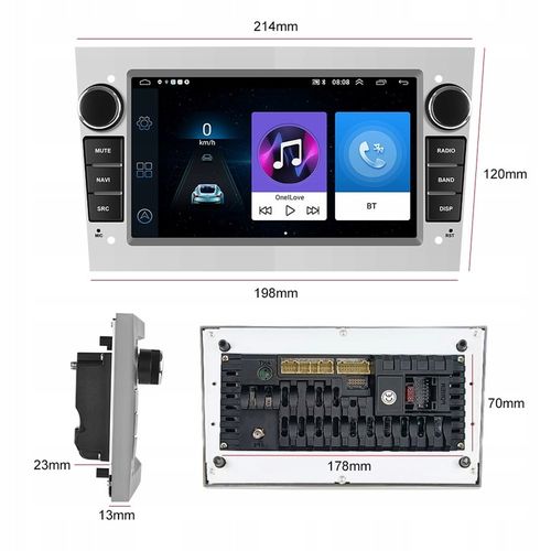 RADIO do OPEL VECTRA C ZAFIRA ASTRA H VIVARO MERIVA SIGNUM ANDROID CARPLAY na Arena.pl