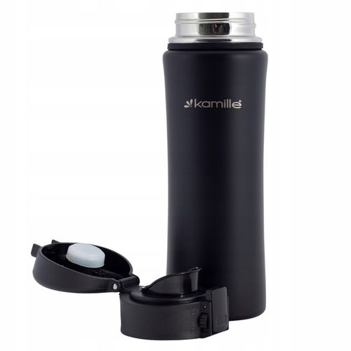 KUBEK TERMICZNY TERMOS STALOWY 100% SZCZELNY pojemny bidon KAMILLE 500 ml na Arena.pl