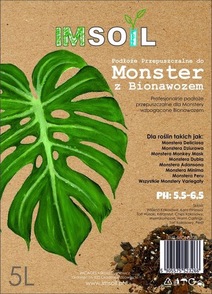 IMSOIL Ziemia Dedykowana do MONSTERY 10L zdjęcie 6