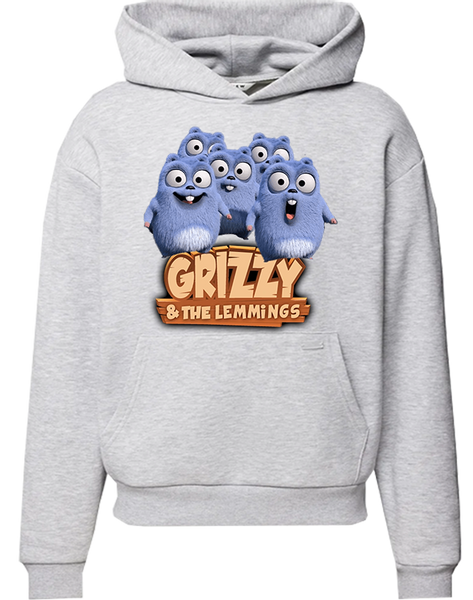 Bluza z kapturem Grizzy i Lemingi zdjęcie 1