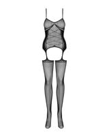 Bodystocking G314 Czarny S/M/L Obsessive