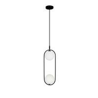 Cordel zwis 2x28W G9 czarny