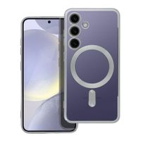 Futerał ELECTRO MAG COVER kompatybilny z MagSafe do SAMSUNG S24 srebrny