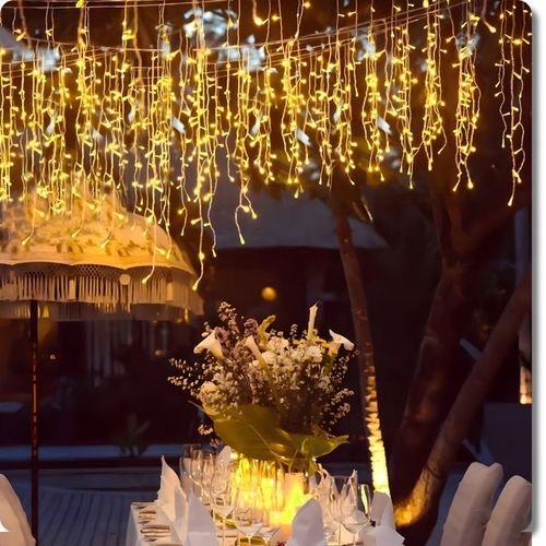 SOPLE FLASH 300 LED ZEWNĘTRZNE BIAŁE CIEPŁE CHOINKOWE lampki z Flashem na Arena.pl