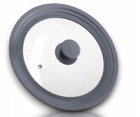 UNIWERSALNA POKRYWKA DO GARNKA I PATELNI 24/26/28cm SLIKONOWA