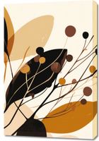 Obraz 60x90cm Jesienne Sylwety