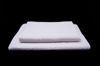 Zestaw dwa ręczniki wafel/gofer biały ZOBACZ PROMOCJE