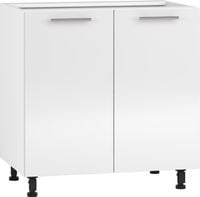 BELLA D-80/82 SZAFKA DOLNA FRONT: BIAŁY POŁYSK