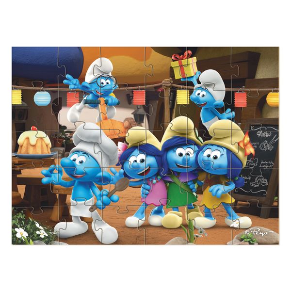 Puzzle Dodo Smerfy Puzzle 30 Elementów 200661 zdjęcie 2